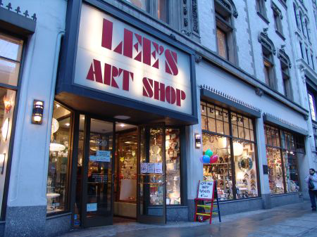 Lee's Art Shop ext.