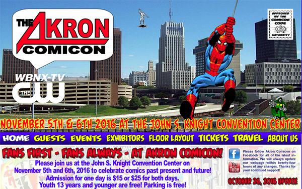 On the Road Again – Akron Comicon
